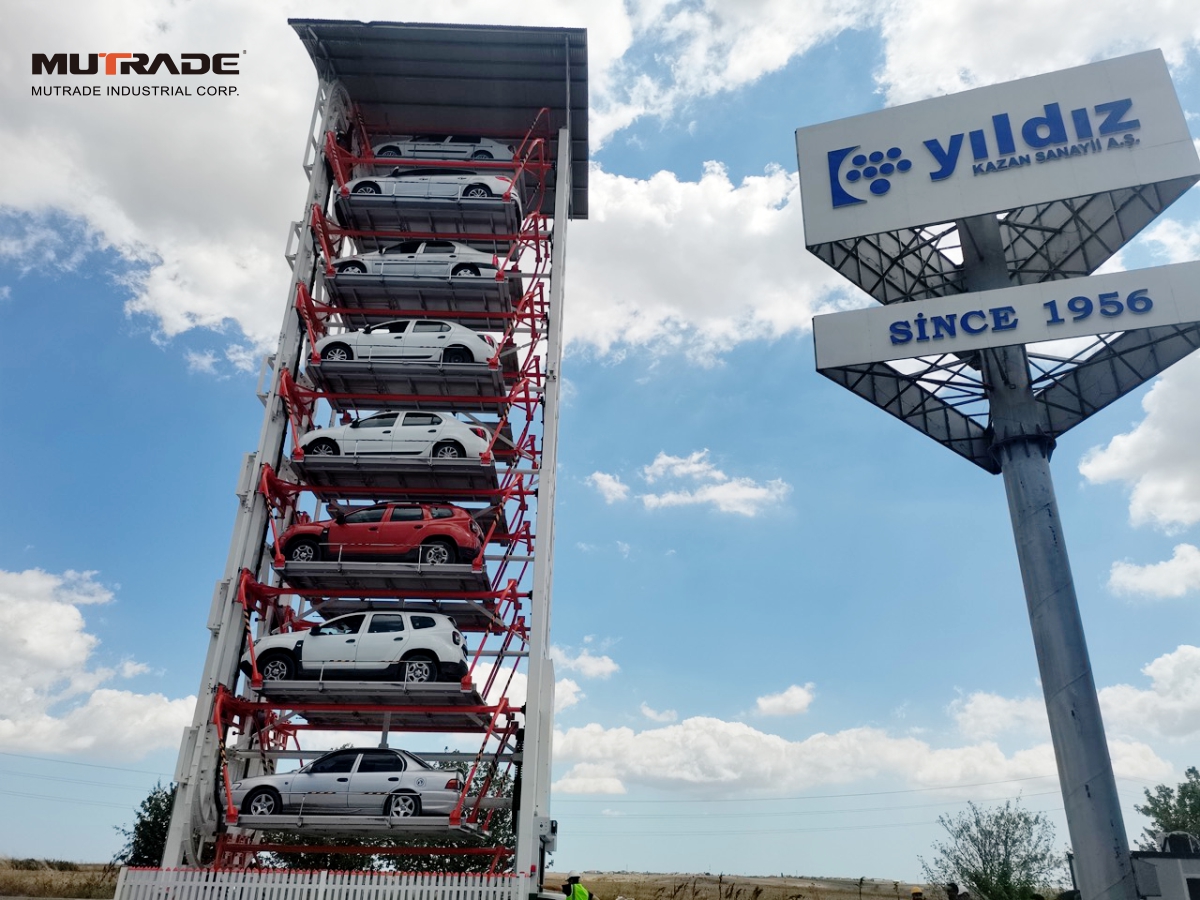 INNOVATIVE PARKING PROJECT IN TURKEY: MUTRADE IMPLEMENTS ARP-16S SYSTEM FOR COMMERCIAL BUILDING