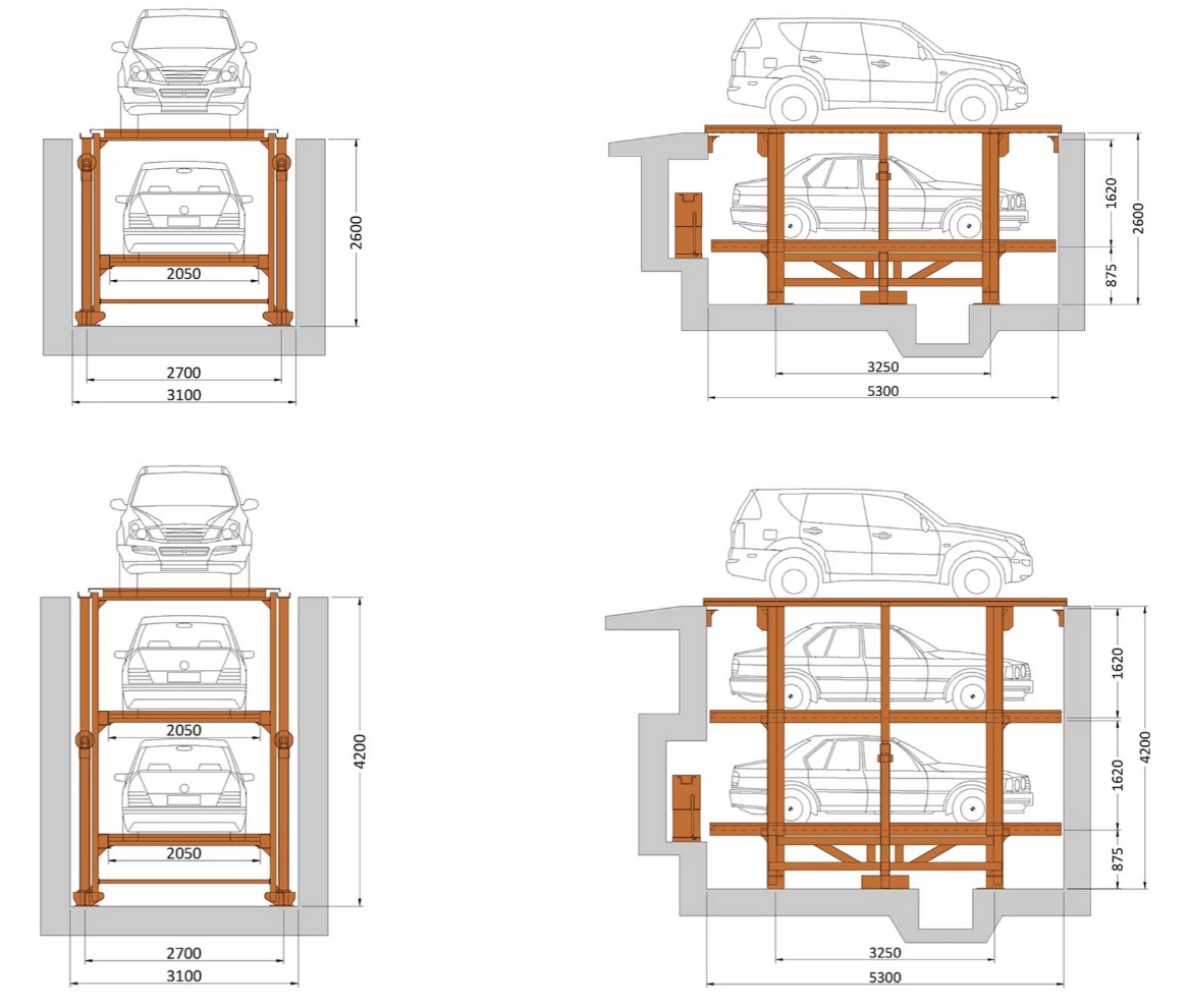 INVISIBLE UNDERGROUND PARKING SOLUTION: FOUR-POST PIT PARKING LIFT PROJECT IN CHINA