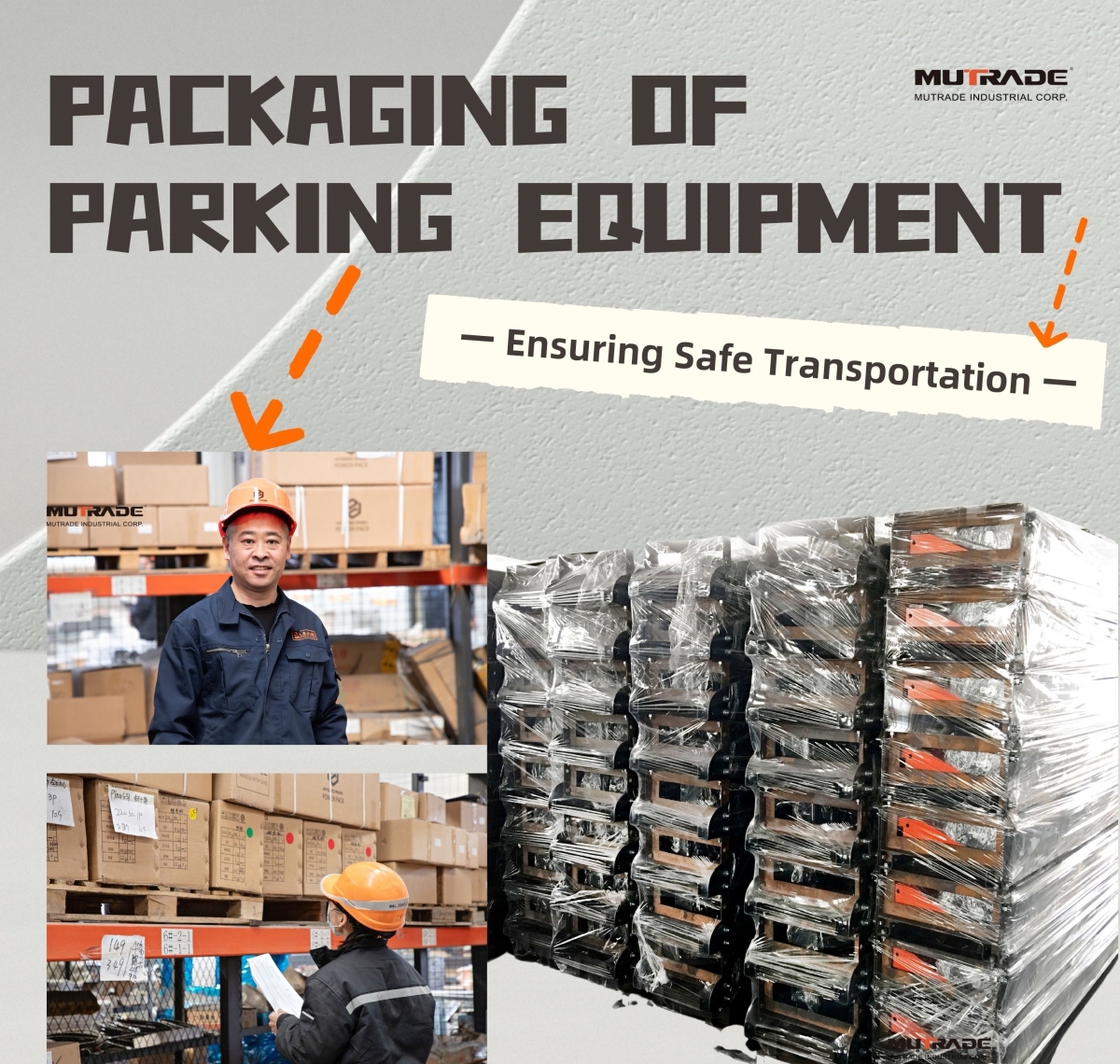 packaging of parking equipment 2 5