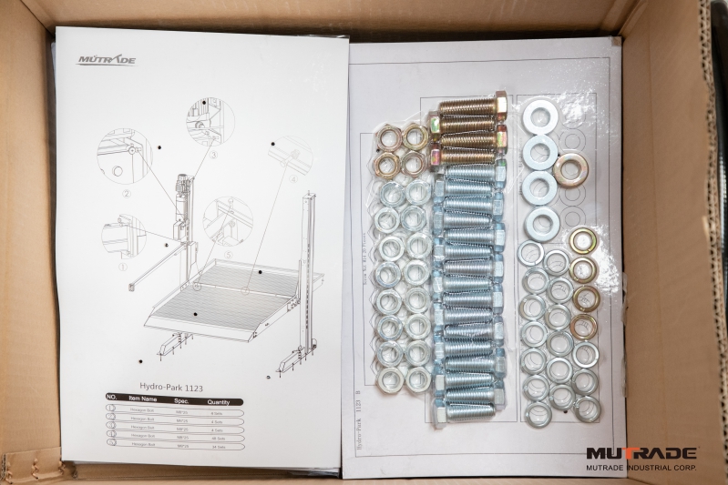 packaging of parking equipment 3