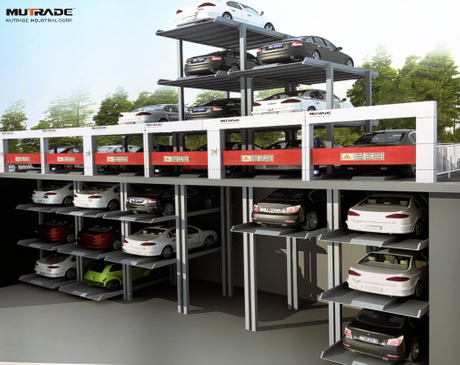 Mutrade underground parking lift car parking system with pit.jpg
