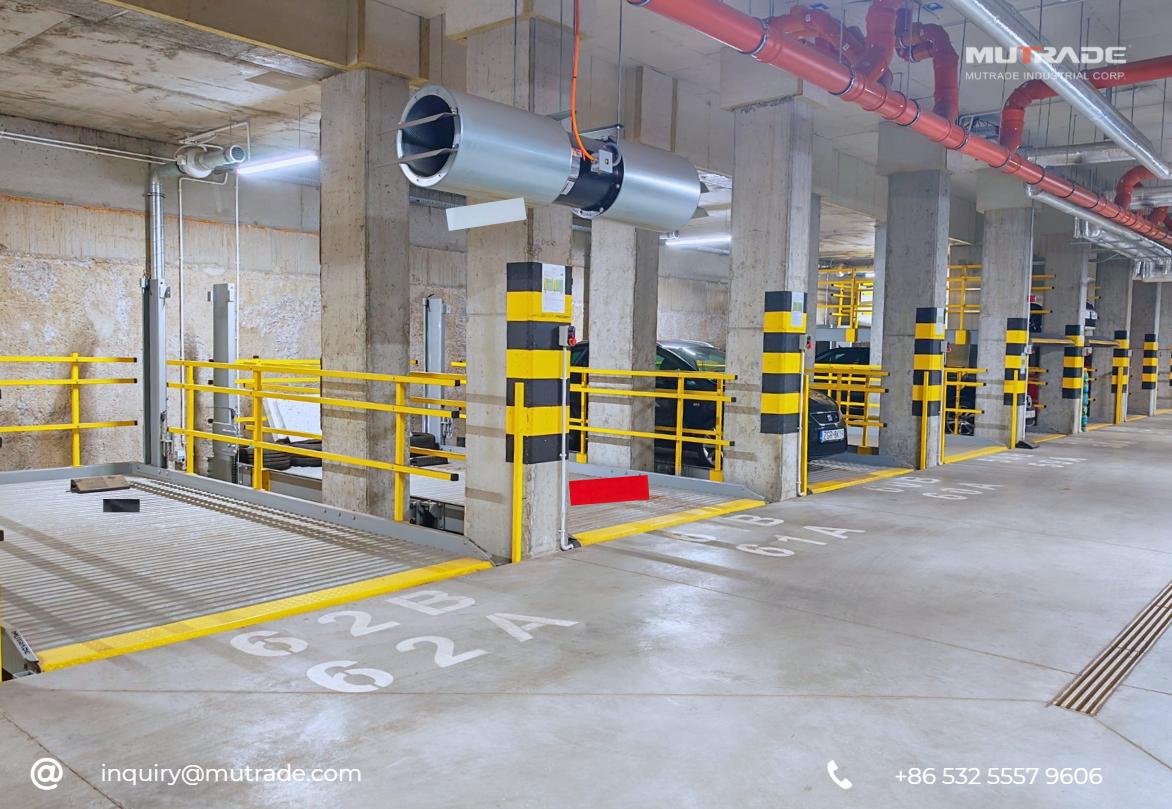 pit parking lift underground 2 post