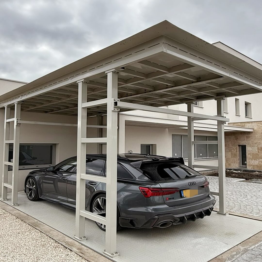 Transforming a Private Home Parking in France with S-VRC-2 Scissor Lift Platform