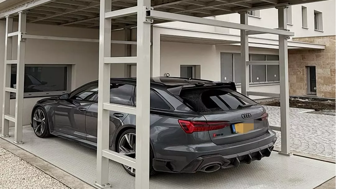 Transforming a Private Home Parking in France with S-VRC-2 Scissor Lift Platform