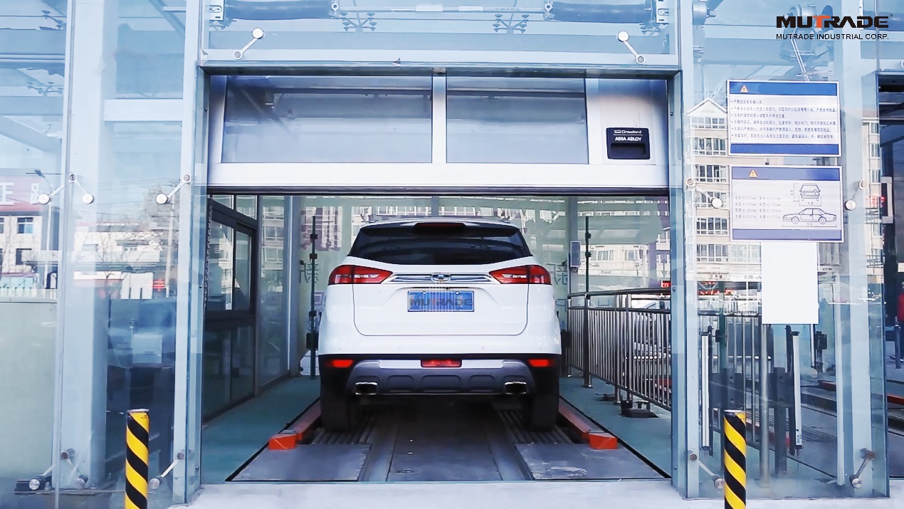 The Fully Shuttle Automated Three-Level Underground Parking Project in ShiJiaZhuang Shopping Center