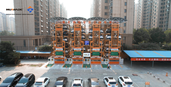 ARP LiaoCheng 1 rotary parking system carousel parking tower parking 