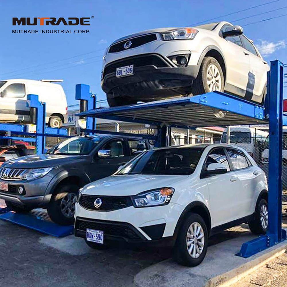 Compact Hydraulic Outdoor Car Stacker