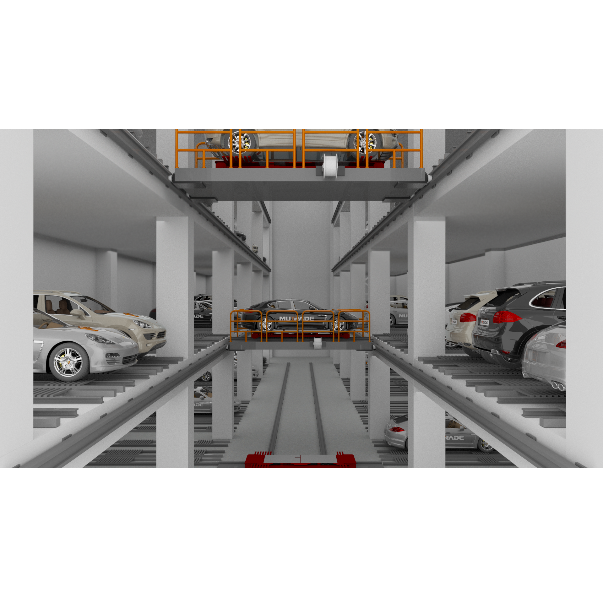 Automated Mechanical Plane Moving Space Saving Parking System
