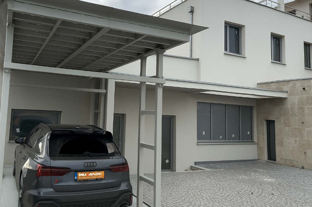 Transforming a Private Home Parking in France with the Double Deck Scissor Lift Platform