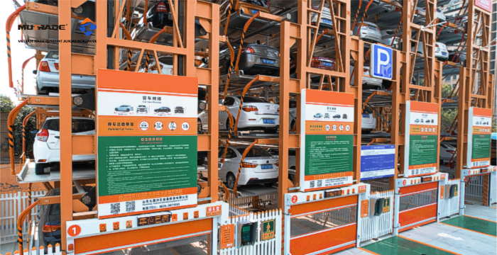 ARP LiaoCheng rotary parking system carousel parking tower parking 