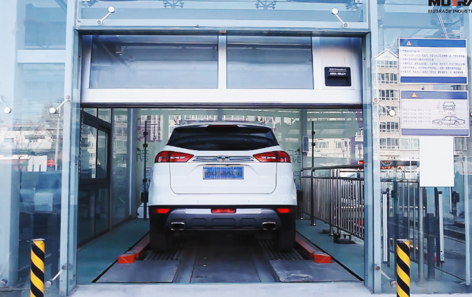 Automated Mechanical Plane Moving Space Saving Parking System 