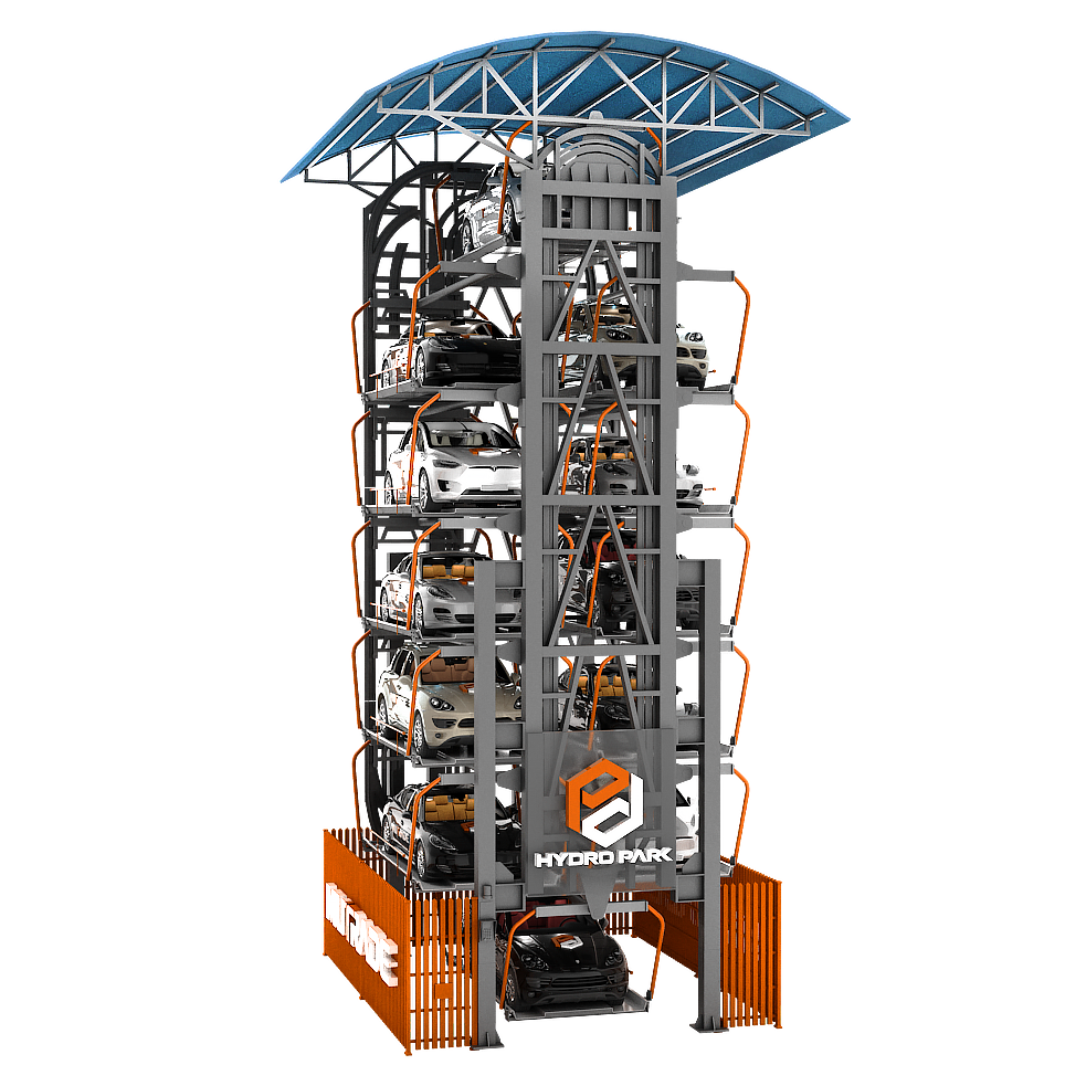 What are the workflows of smart parking lift?