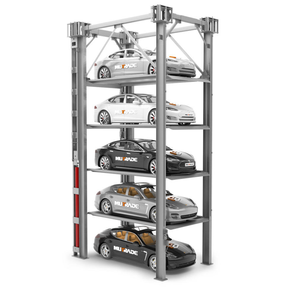 What are the characteristics of multilevel parking?