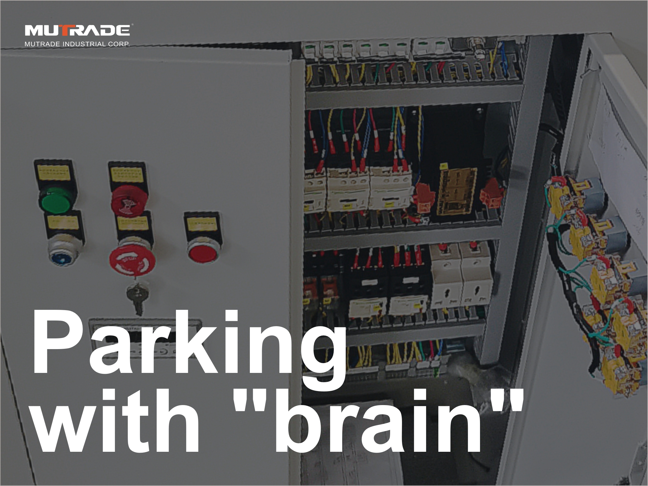 Parking with "brain" or an automated control system for robotic parking