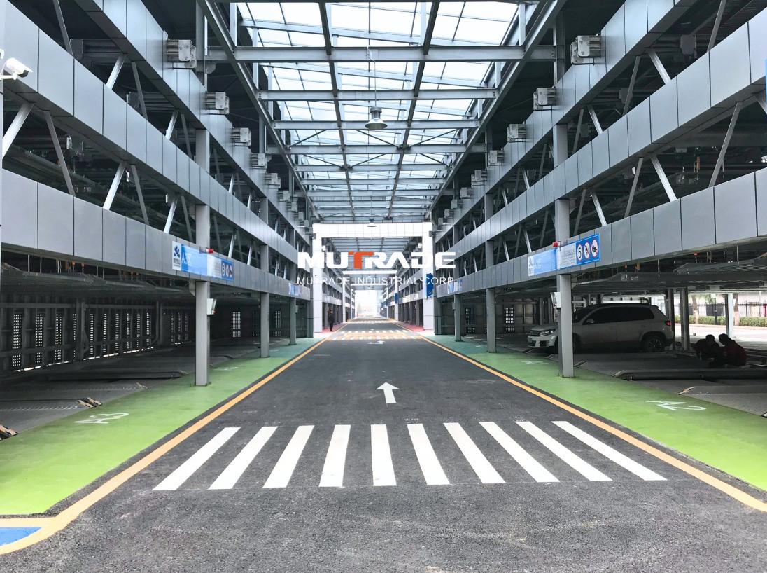 Smart Parking, Seamless Experience: Mutrade Delivers 5-Level Puzzle System for Premier Beijing Business Center