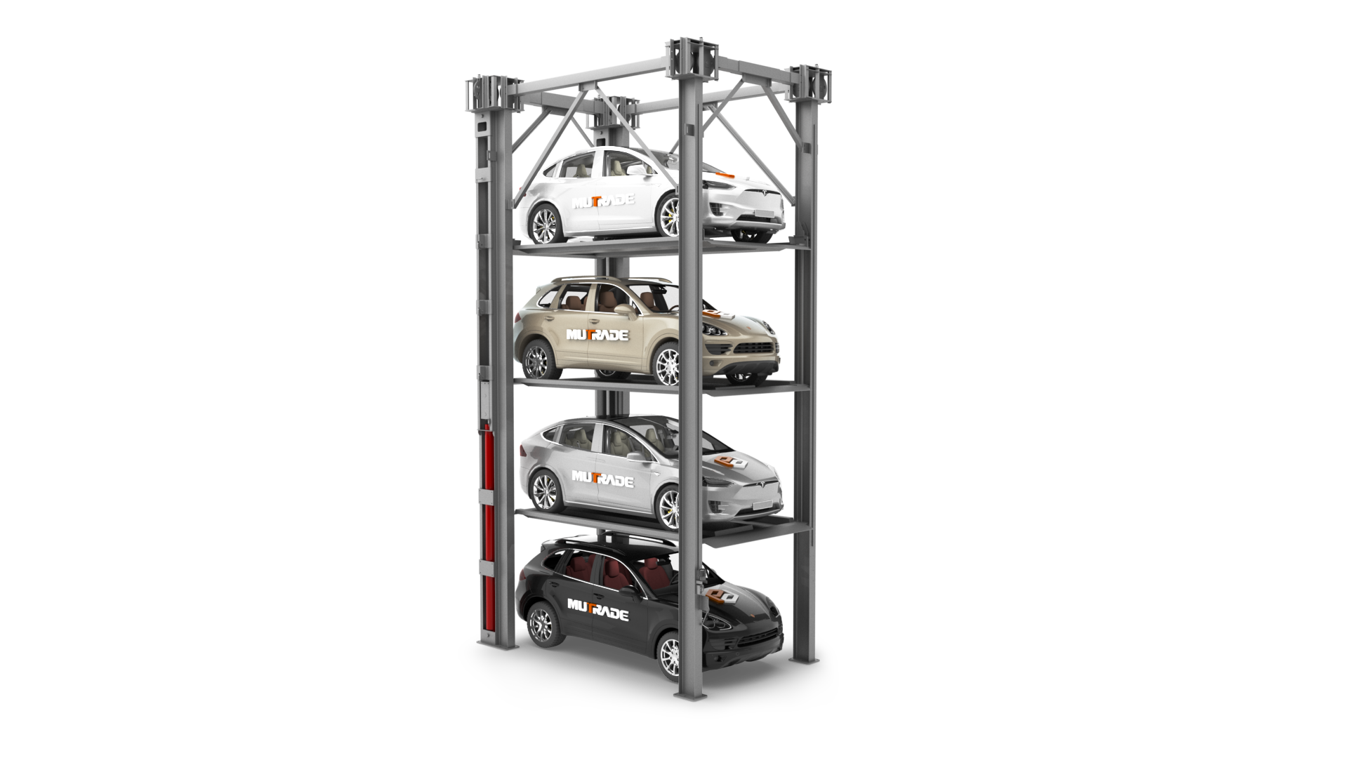 Four-car Storage Lift