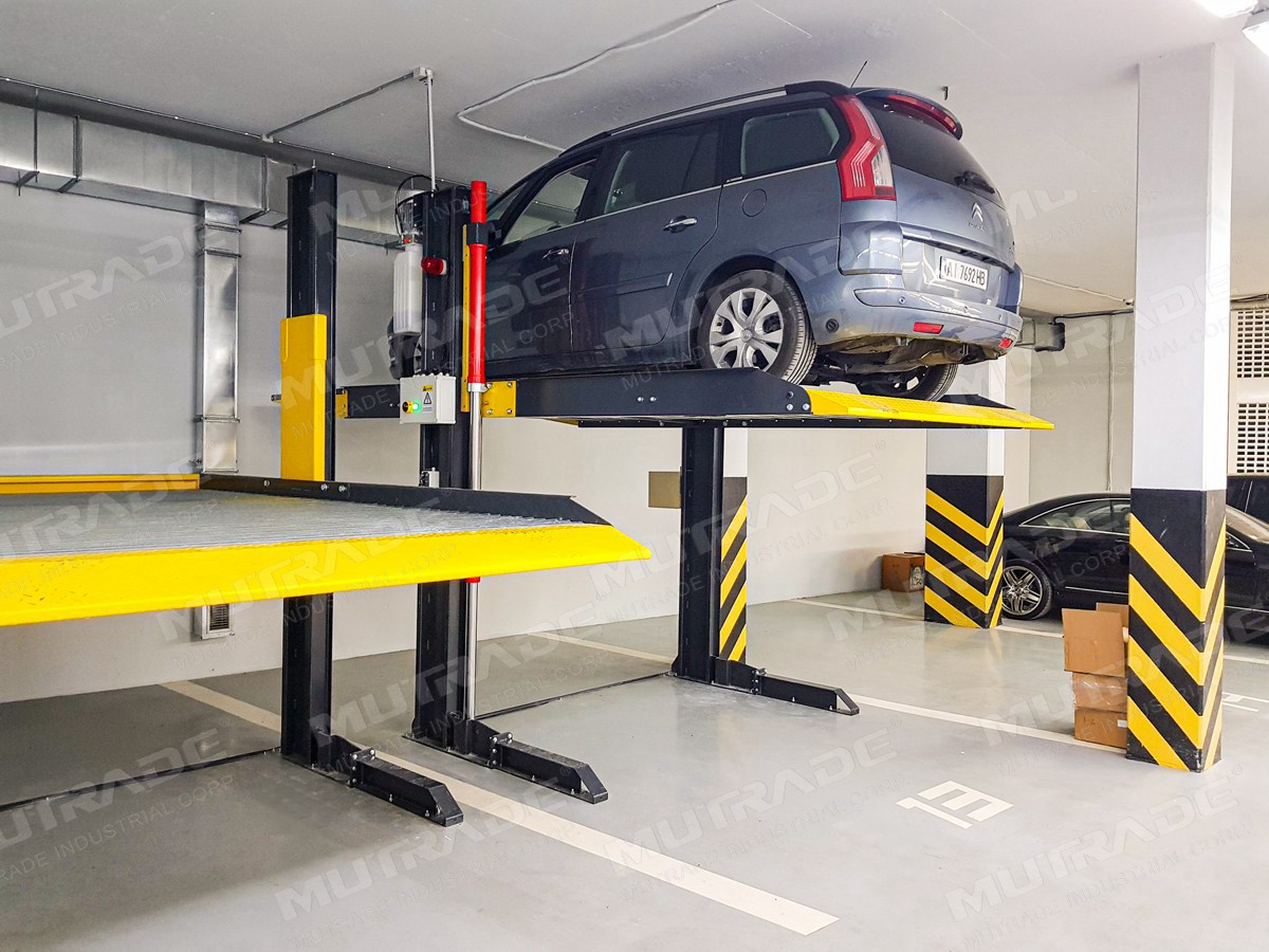 Mechanical Parking System Safety Locks