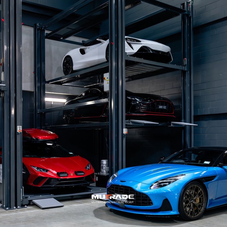 Car Storage Lift Layout Planning